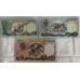 IRELAND 1977 . ONE 1 - TEN 10 POUNDS BANKNOTE . SPECIMEN SET